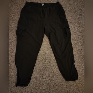 Old Navy Women's Olive Green Cargo Joggers with Utility Pockets